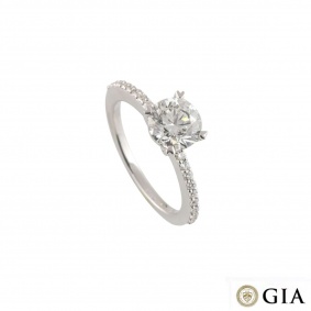 White Gold Diamond Ring 1.51ct G/VS2 White Gold Diamond Ring 1.51ct G/VS2